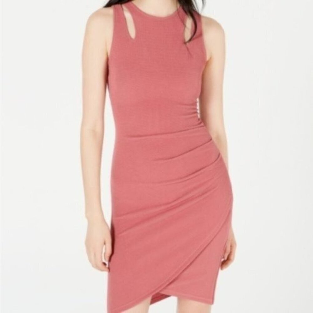NWT Crave Fame Faux-Wrap Bodycon Dress